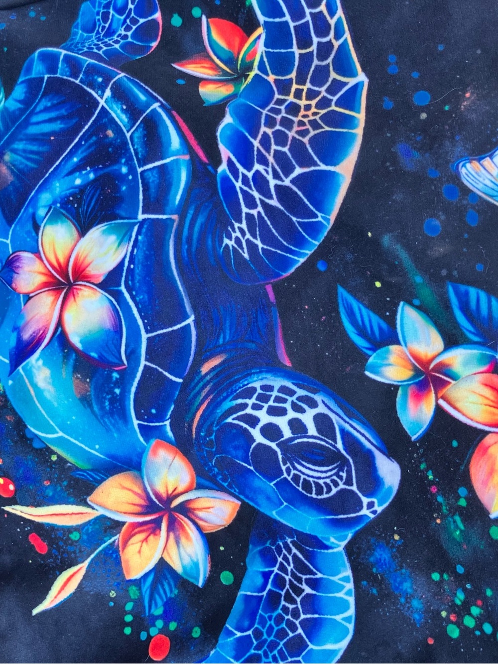 Car seat covers honu / sea turtle bright graphic